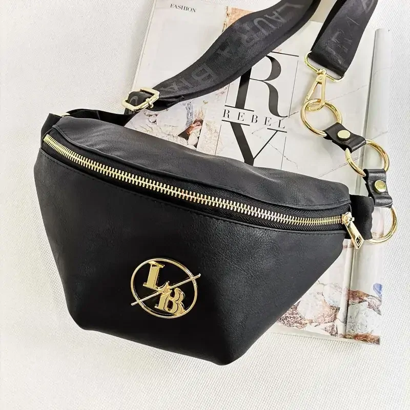 Čierna crossbody kapsička Laura Biaggi DX-KB82-black