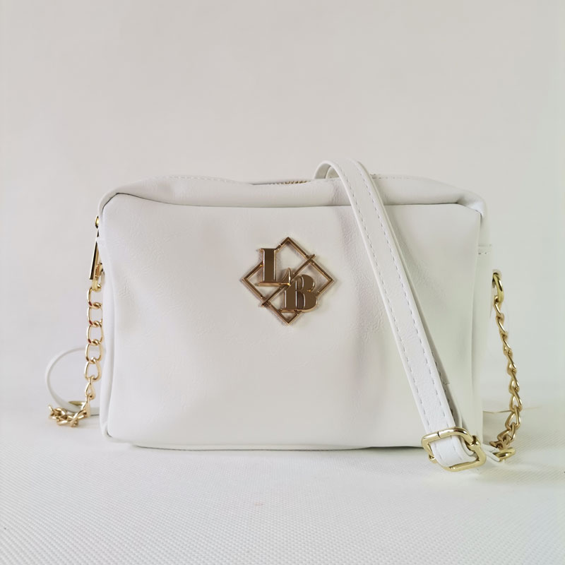 Ekokožená crossbody Laura Biaggi DX-JS-22-1-white