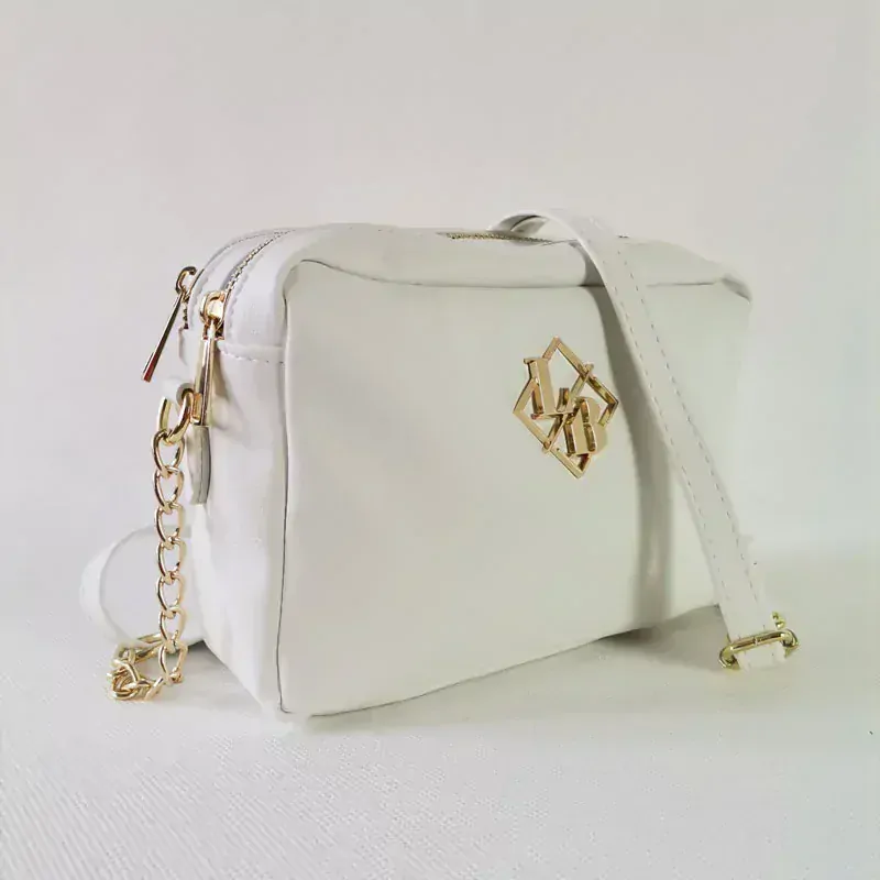 Ekokožená crossbody Laura Biaggi DX-JS-22-1-white