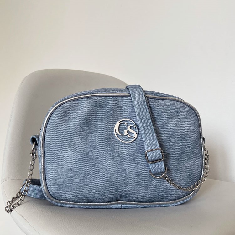 Dámska crossbody kabelka GROSSO GS-3119-jeans