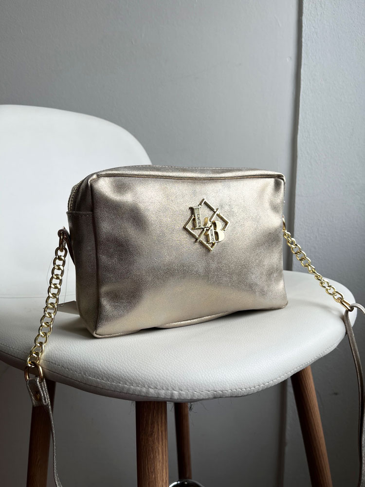 Ekokožená crossbody Laura Biaggi DX-JS-22-1-golden