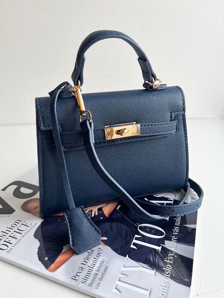 Mini kabelka do ruky/crossbody D44-navy
