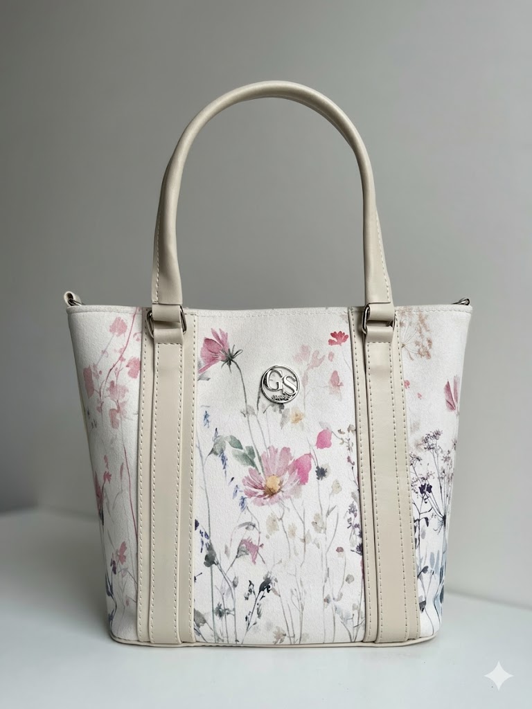 Béžová kabelka do ruky GROSSO GS-3791-beige
