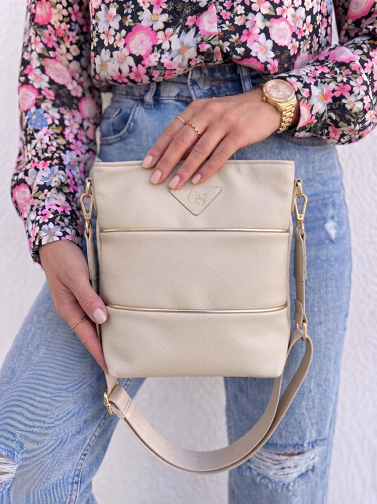 Crossbody kabelka GROSSO béžová