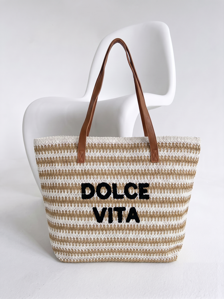 Plážová taška Dolce Vita - praktická na leto