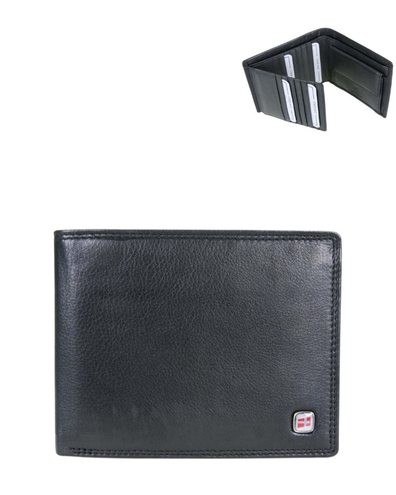 Čierna pánska peňaženka NORDEE GW2213-black