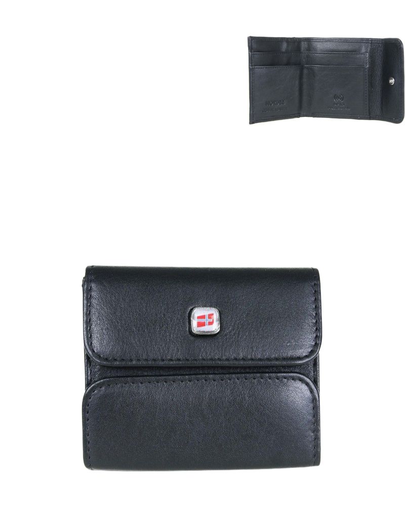 Čierna pánska minipeňaženka NORDEE GW-3765-black