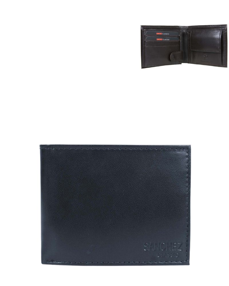 Pánska kožená peňaženka SANCHEZ ZM-110R-035-navy