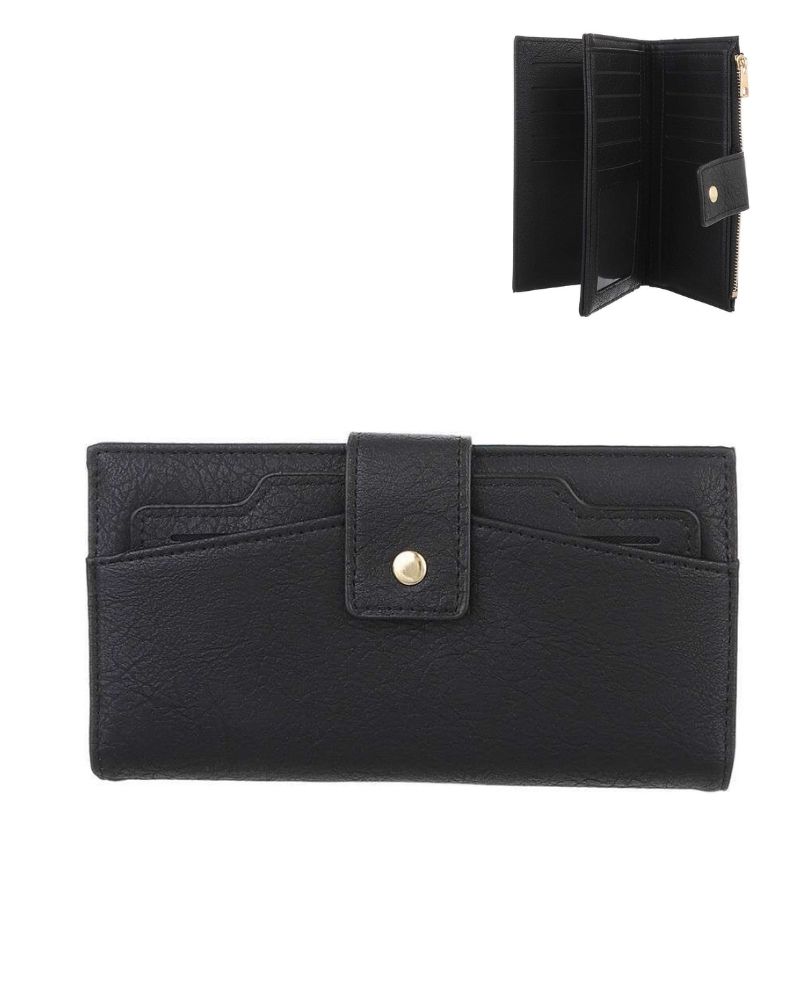 Dámska peňaženka s dokladovkou GB-YC120-3-black