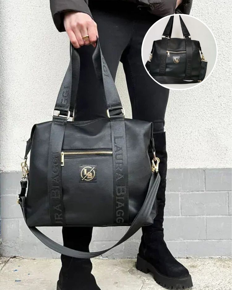 Dámska kabelka na rameno Laura Biaggi čierna