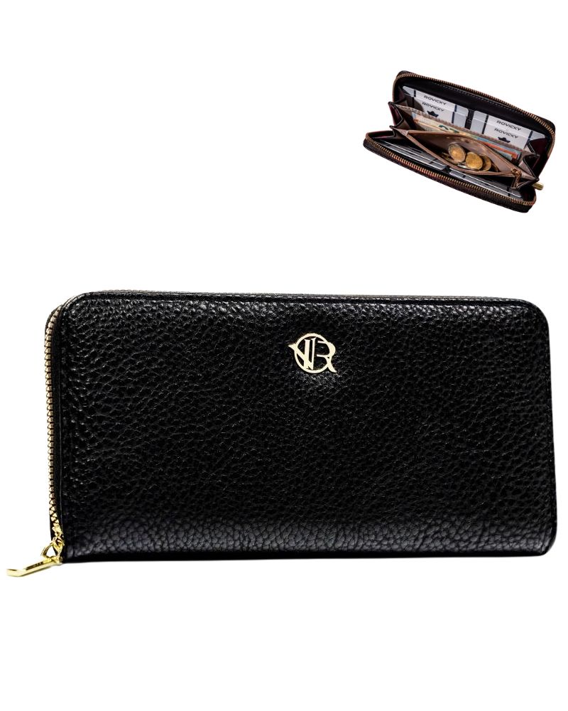 Čierna dámska peňaženka ROVICKY R-PRK-01-F19/2764-black