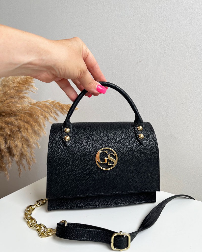 Mini kabelka do ruky/crossbody GROSSO GS-3143-black