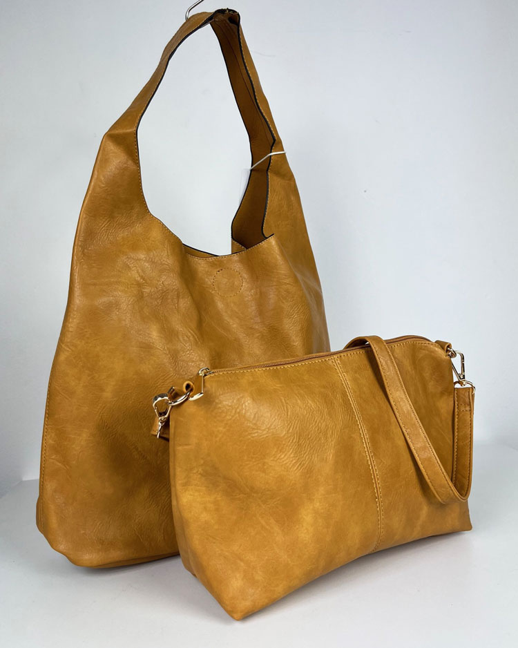 Žltá kabelka na rameno 2v1 SQTR395-4B-yellow