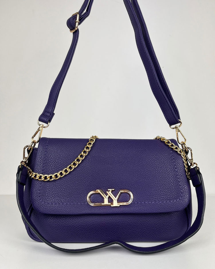 Fialová kabelka na rameno/crossbody TG189-2-purple