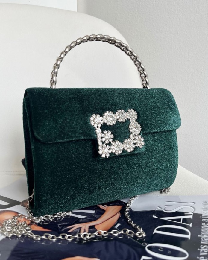 Zelená spoločenská kabelka TC2910-green