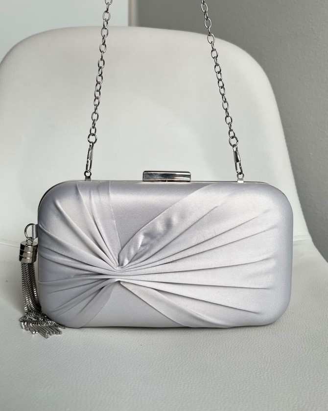 Sivá spoločenská kabelka Z8068-apricot