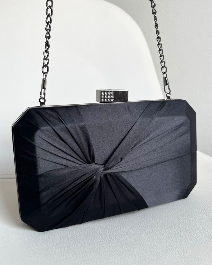 Čierna spoločenská kabelka LK5828-black