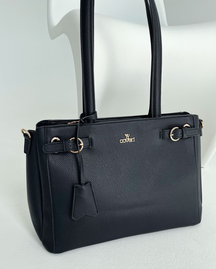 Čierna kabelka na rameno CJLO0242-1A-black