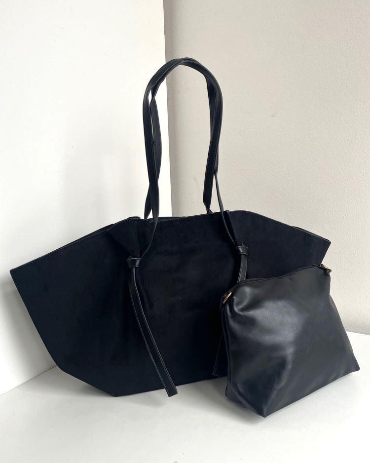 Čierna kabelka na rameno 58159-1-black