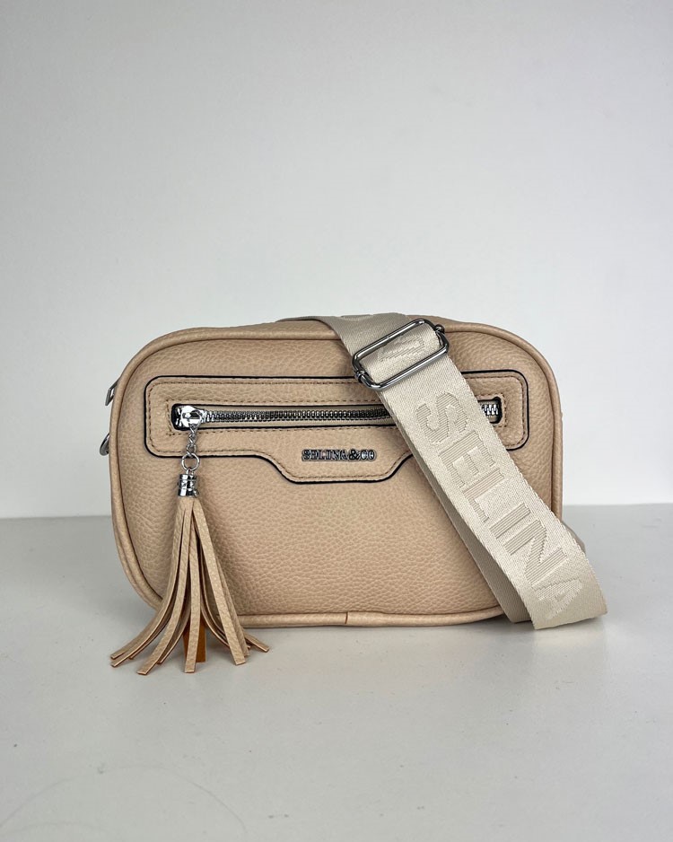 Béžová crossbody kabelka SS8017-apricot