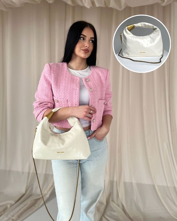 Biela kabelka do ruky PH5358-1-white