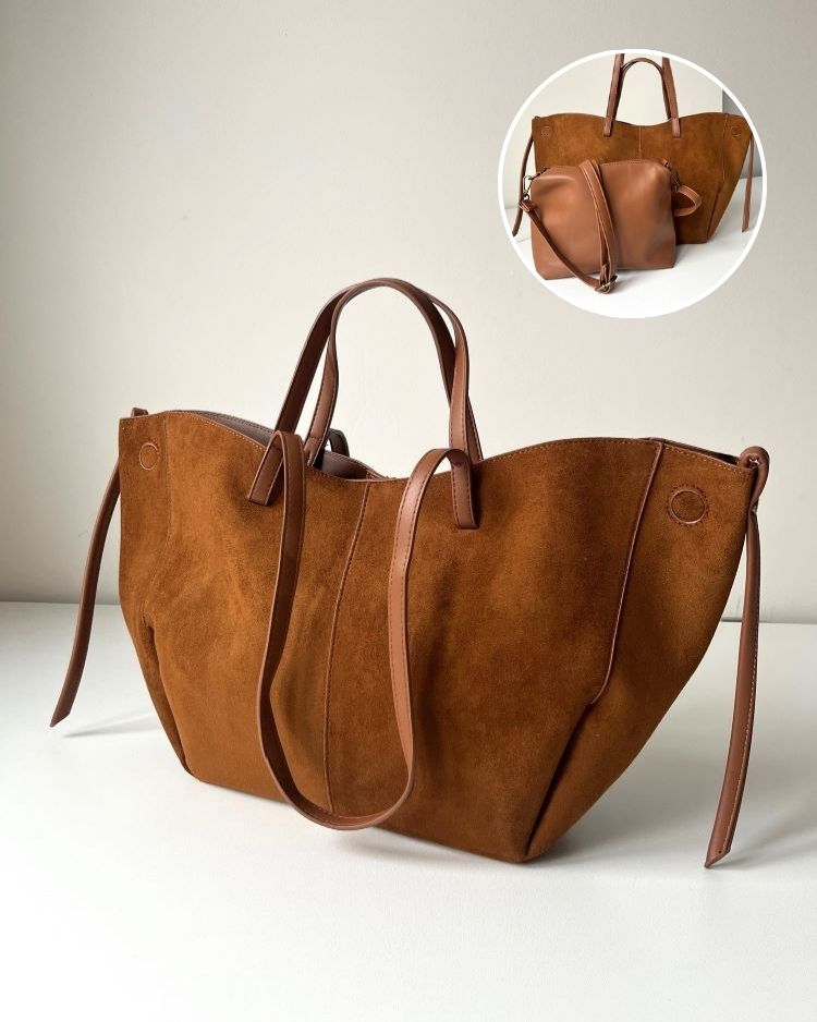 Hnedá kabelka na rameno 8509A-camel
