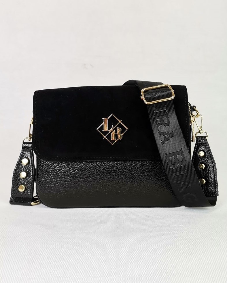 Čierna crossbody kabelka Laura Biaggi DX-JS170-blackZAM