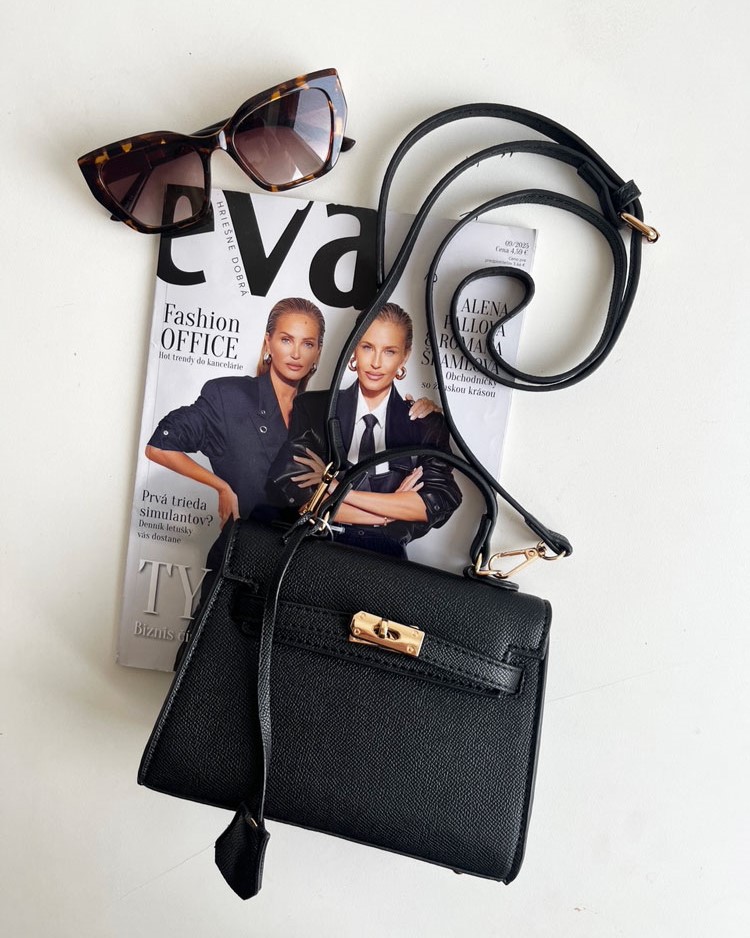 Mini kabelka do ruky/crossbody D44-black