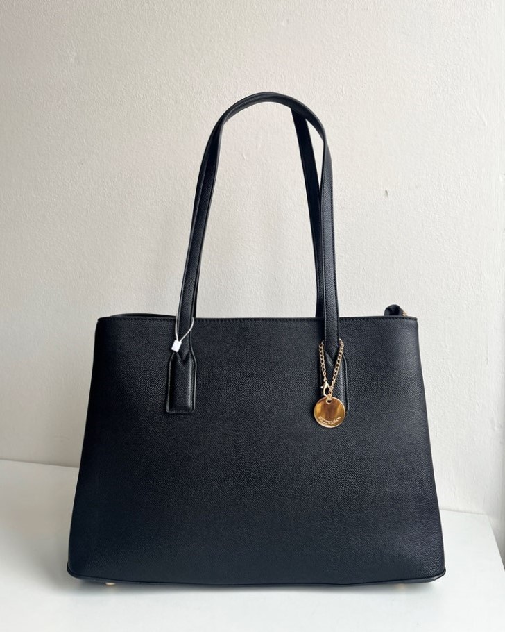 Čierna kabelka na rameno J8813-black