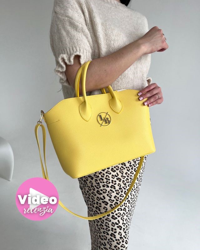 Dámska kabelka do ruky Laura Biaggi DX-JS-59-yellow