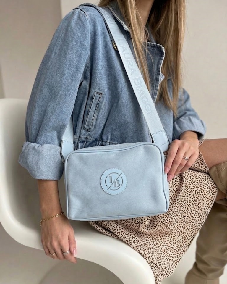 Modrá crossbody Laura Biaggi DX-KB77-l.blueZAM