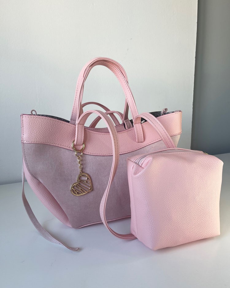 Ružová kabelka Laura Biaggi DX-F326-pink