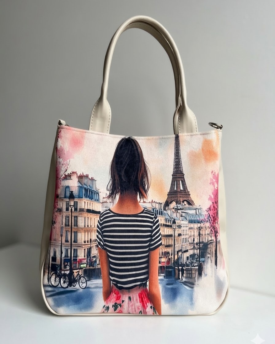 Béžová kabelka na rameno GROSSO GS-3905-beige