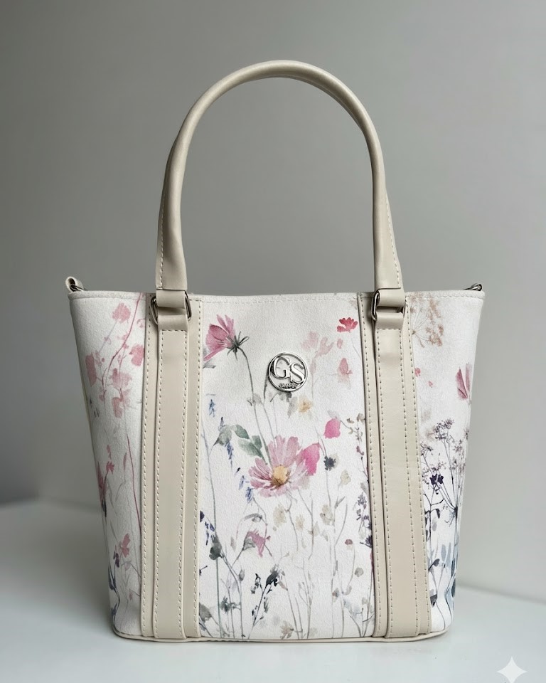 Béžová kabelka do ruky GROSSO GS-3791-beige