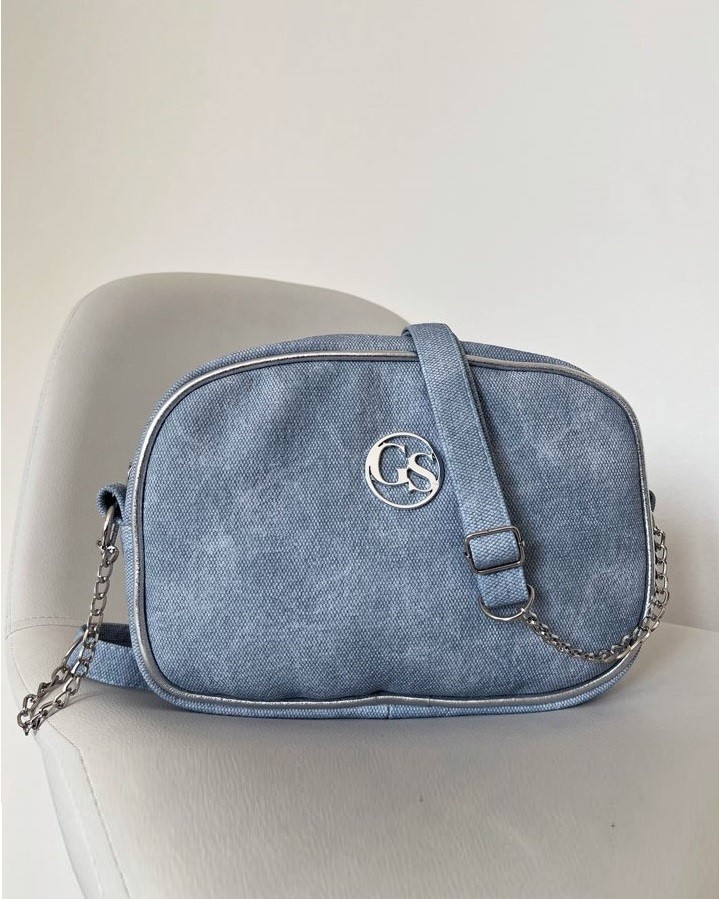 Dámska crossbody kabelka GROSSO GS-3119-jeans