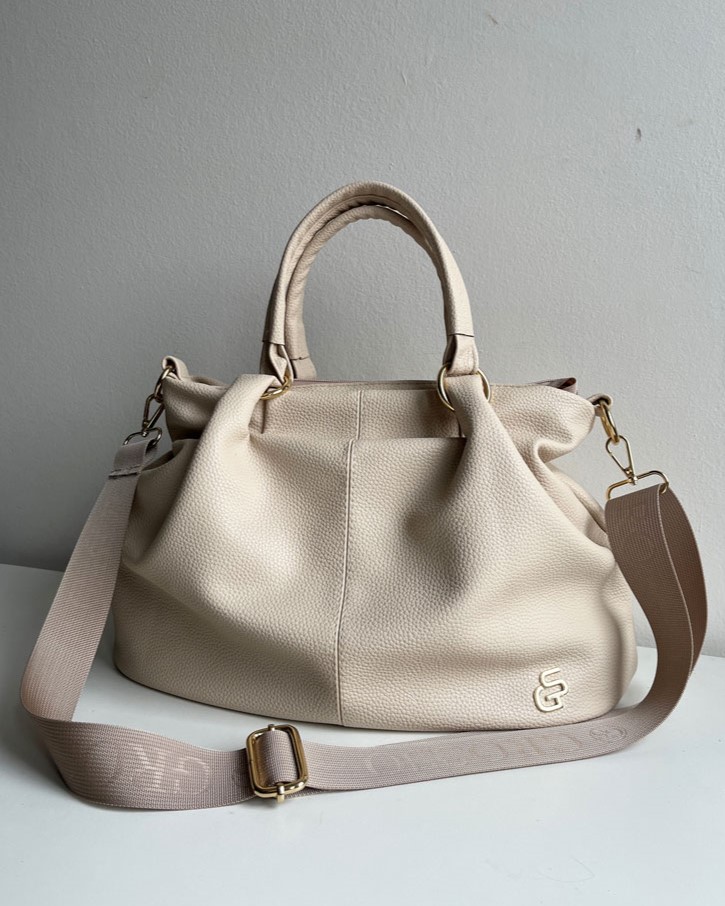 Kabelka do ruky GROSSO béžová