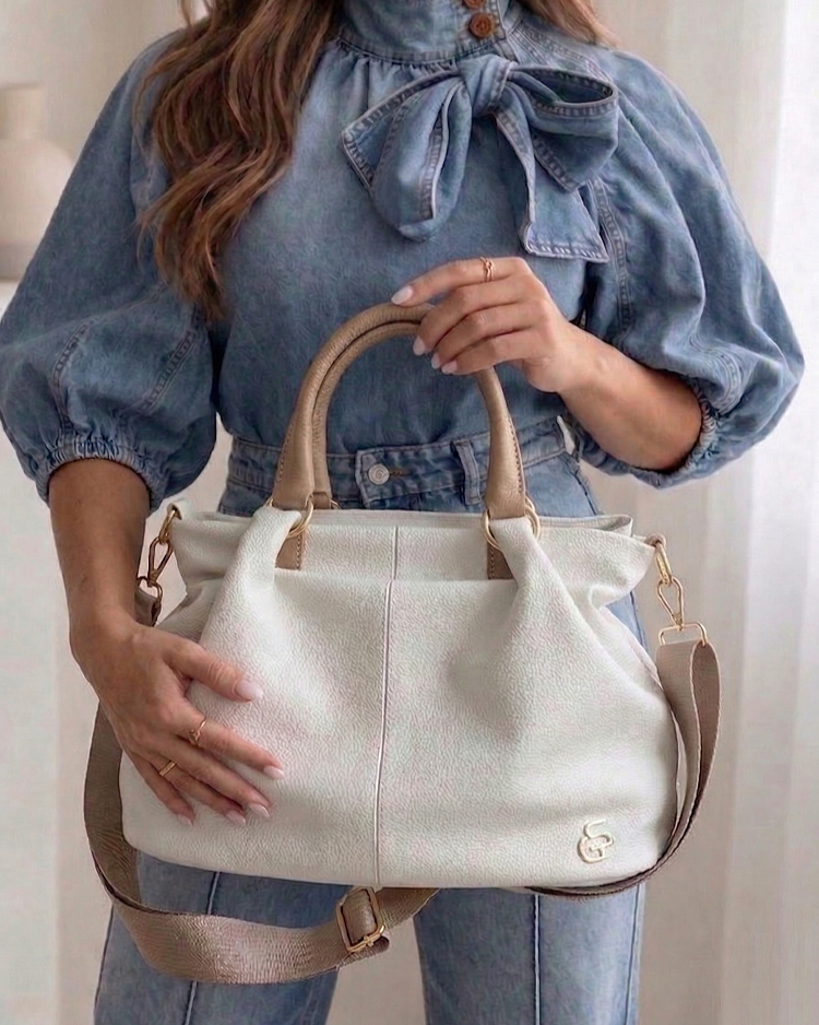 Kabelka do ruky GROSSO biela