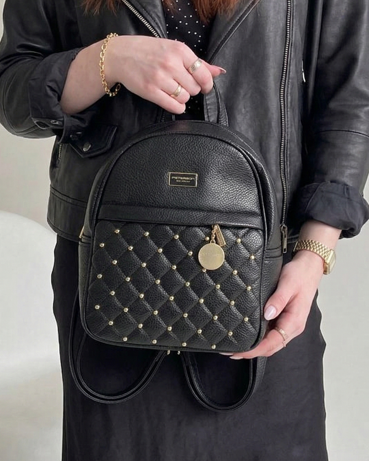 Čierny dámsky vak Peterson F19/0842-black