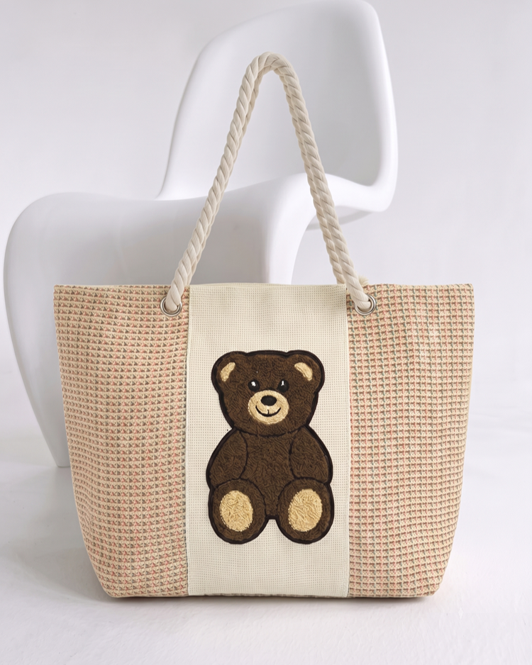 Plážová taška Bear - praktická na leto