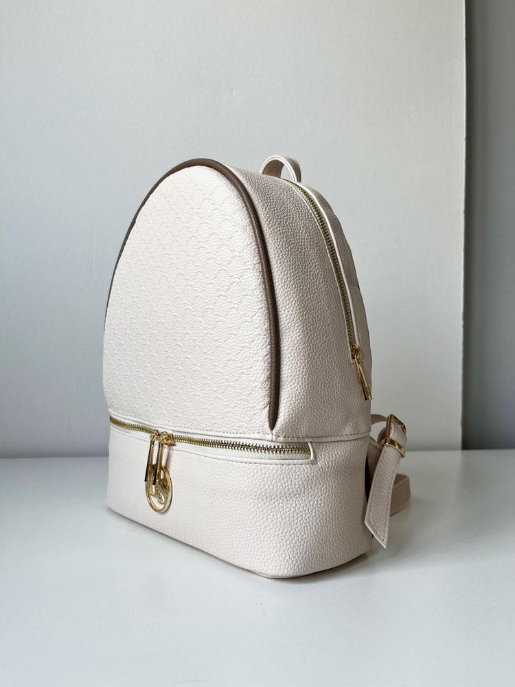 Športovo-elegantný dámsky vak GROSSO GS-040-cream