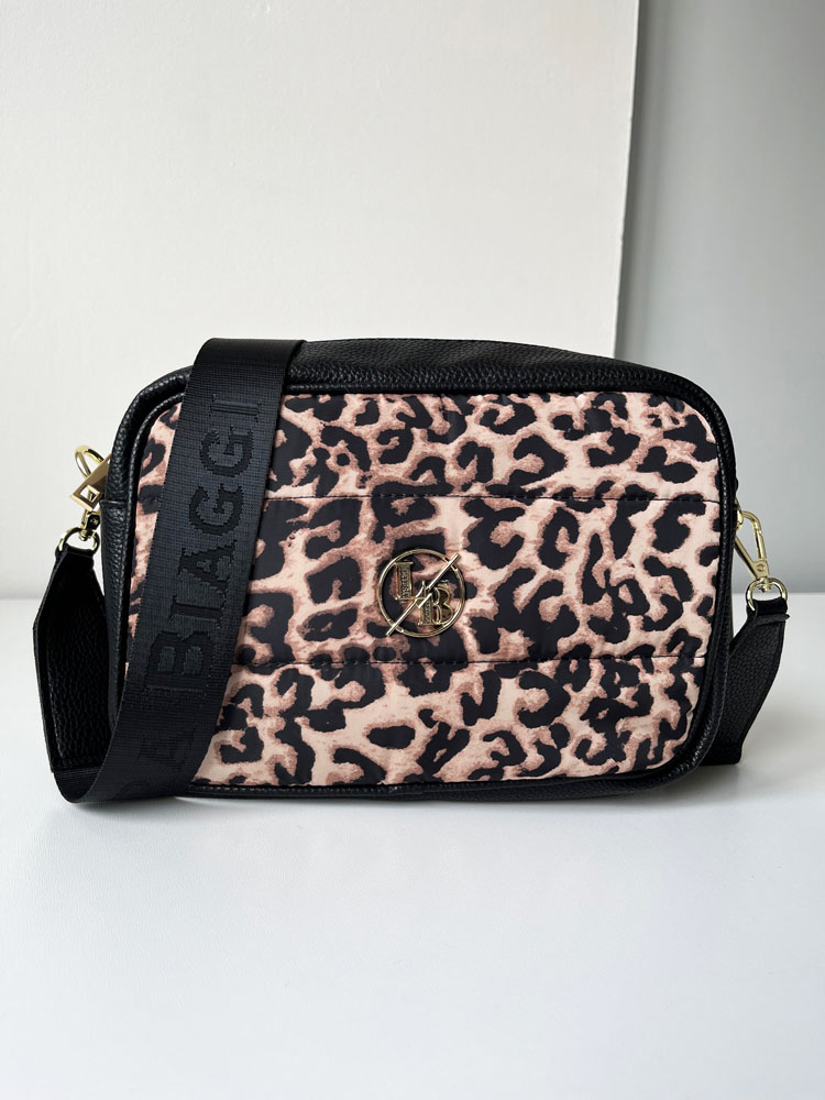 Šuštiaková crossbody kabelka Laura Biaggi DX-2136-panther