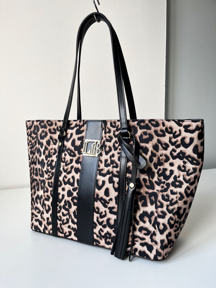 Dámska kabelka na rameno Laura Biaggi DX-JS312-blackPANTHER