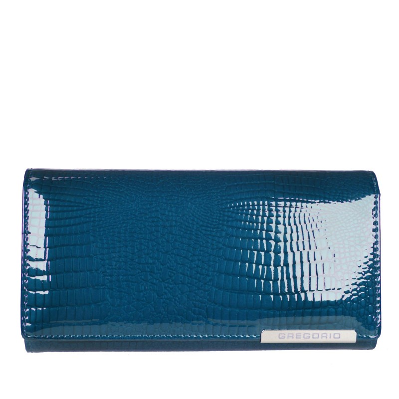 Dámska kožená peňaženka Gregorio GF102-blue