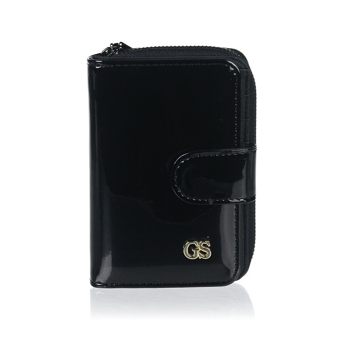 Malá dámska kožená peňaženka GROSSO GS-PX31-JMP-black