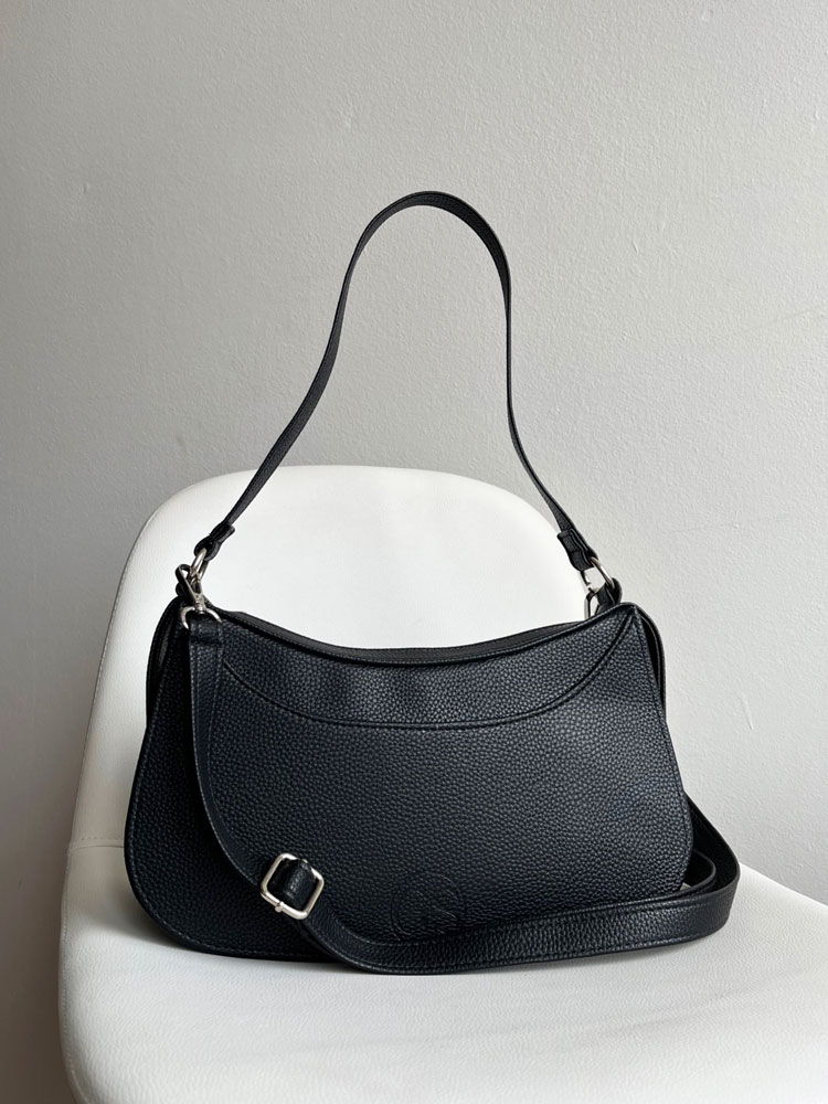 Čierna kabelka na rameno GS-3804-black