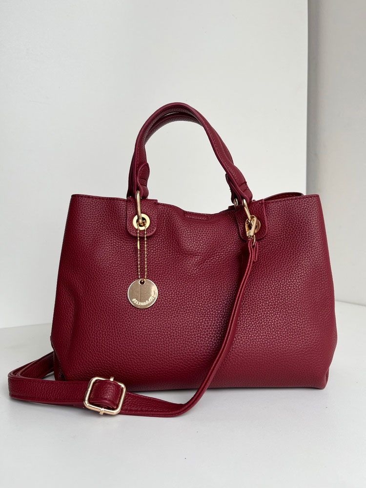 Bordová kabelka do ruky SS2024-26-red