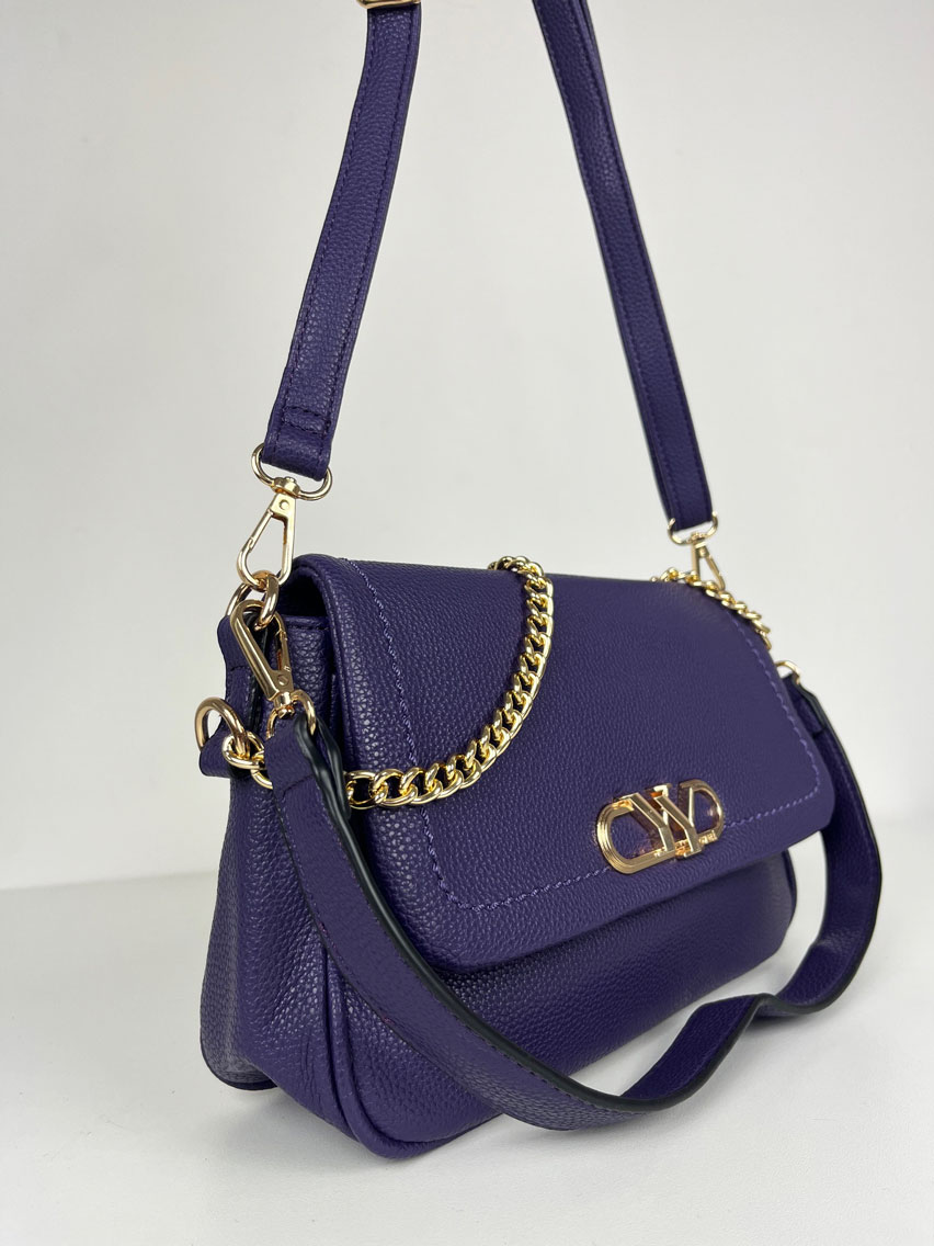 Fialová kabelka na rameno/crossbody TG189-2-purple