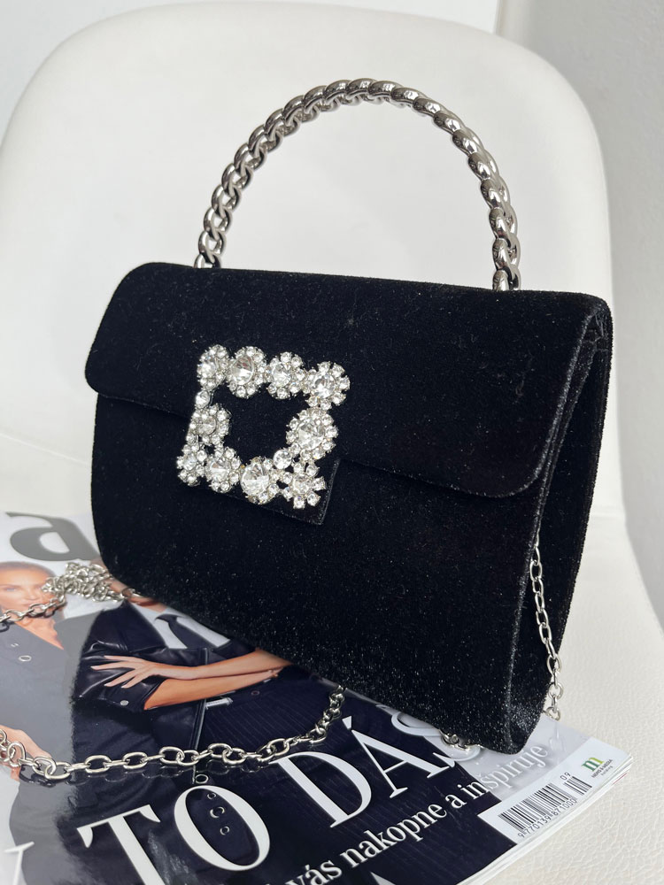 Čierna spoločenská kabelka TC2910-black
