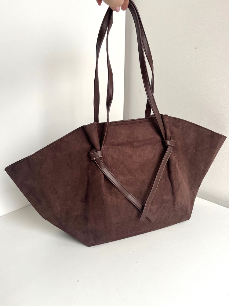 Tmavohnedá kabelka na rameno 58159-1-coffee