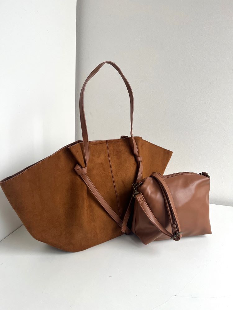 Hnedá kabelka na rameno 58159-1-camel